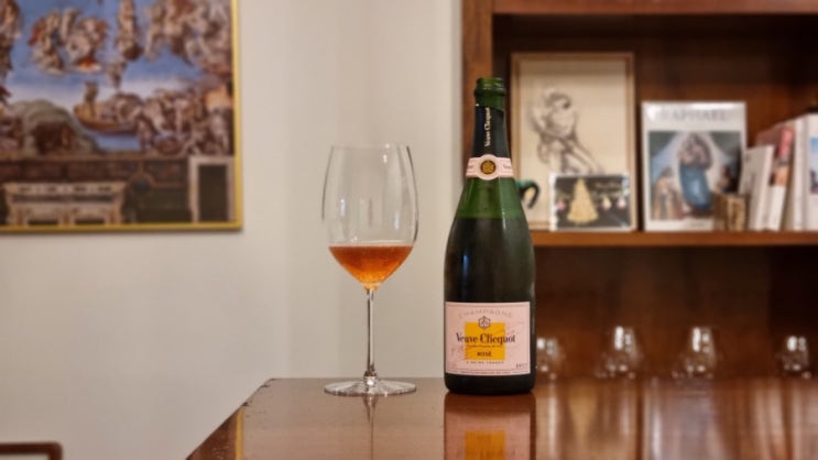  253. 뵈브 클리코 브뤼 로제 샴페인, Veuve Clicquot Brut Rose