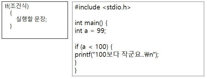  조건문 (if문, switch문)쉽게 이해하기_C언어예