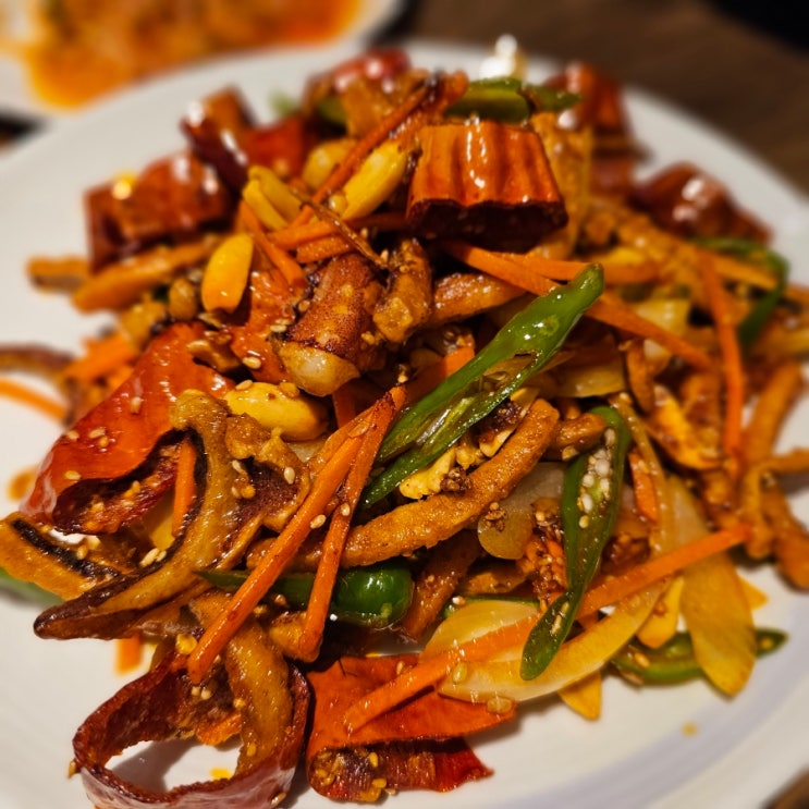 [선유도역 맛집] 깐밴오징어 매력에 빠져버린 《호운양꼬치》