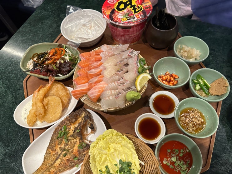  [부산 첨벙] 광안리 숙성회(모듬회)맛집,광안리 핫플,내돈내산