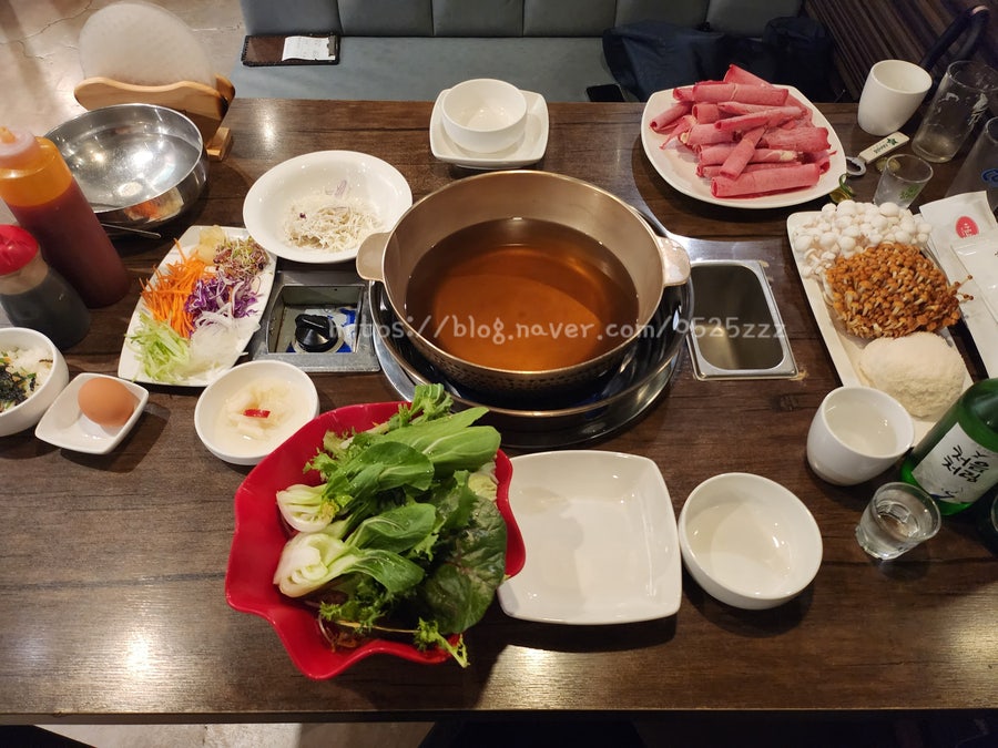[구월동 아트랑 샤브샤브]인천 아트랑 샤브&구이월남쌈 구월동 길병원 샤브샤브 맛집에서 내돈내산 외식 관련 사진