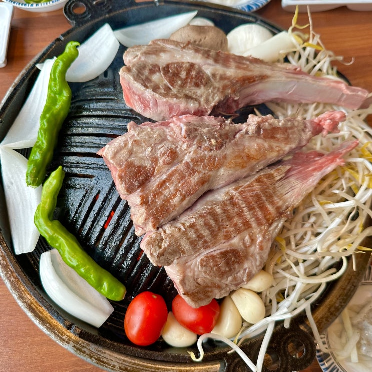  송도 애견동반 맛집 화레무 송도 양갈비