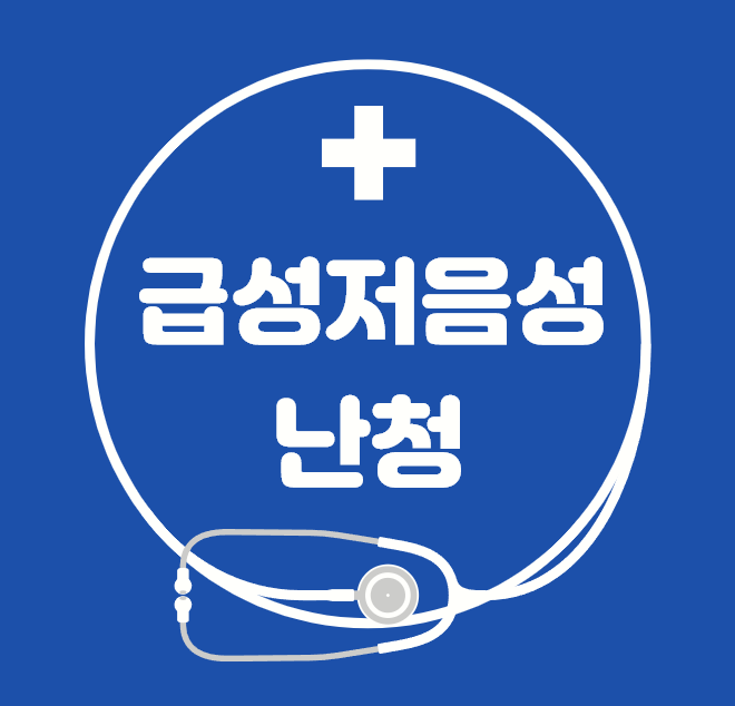  귀먹먹 귀울림 이명 급성저음성난청 삼육병원 일요일진료 대기3시간 스테로이드 메니에르병