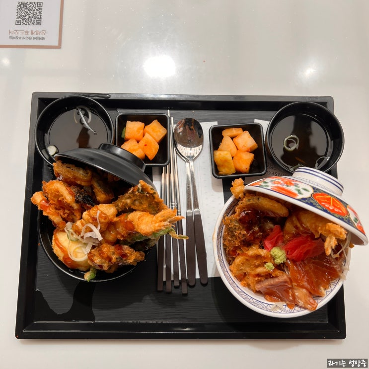  대전 신세계백화점 푸드코트 온기정 텐동맛집