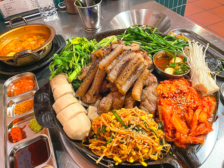 목포 맛집 추천 심돈 목포평화광장점 상동 고기집 모듬한판구이 목포 맛집 추천 심돈 목포평화광장점 상동 고기집 모듬한판구이