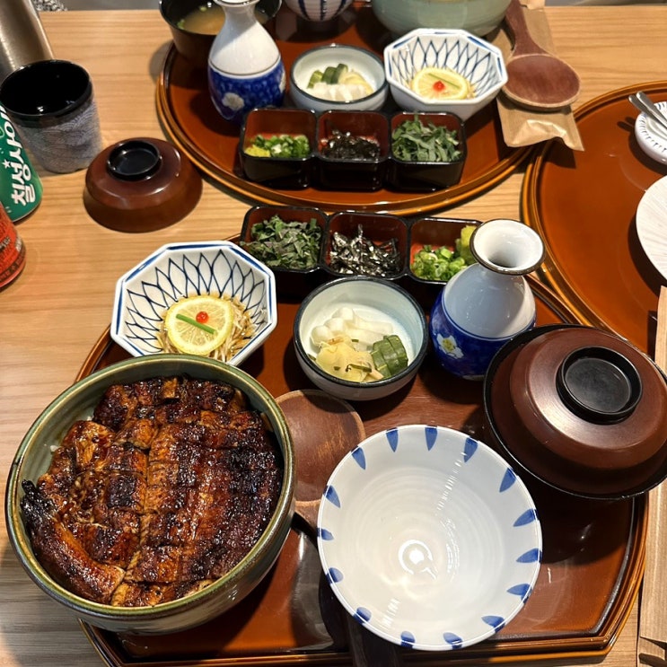  잠실 해목 히츠마부시(장어덮밥) + 모찌리도후 리뷰