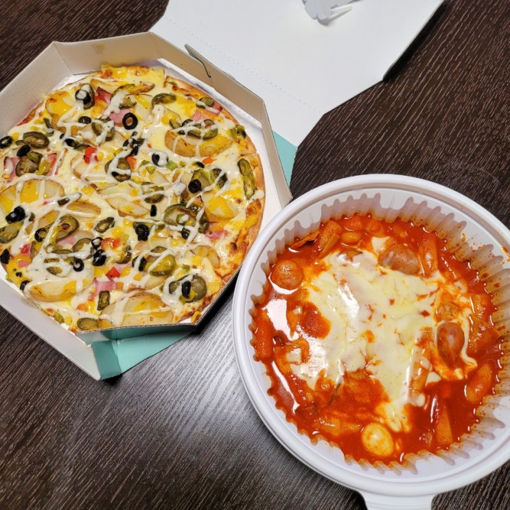  [내돈내산] 그래그래 피자 & 떡볶이 수지점 배달 후기