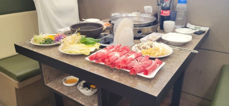  구미 봉곡동맛집, 샤브향에서 월남쌈샤브샤브 먹부림 후기