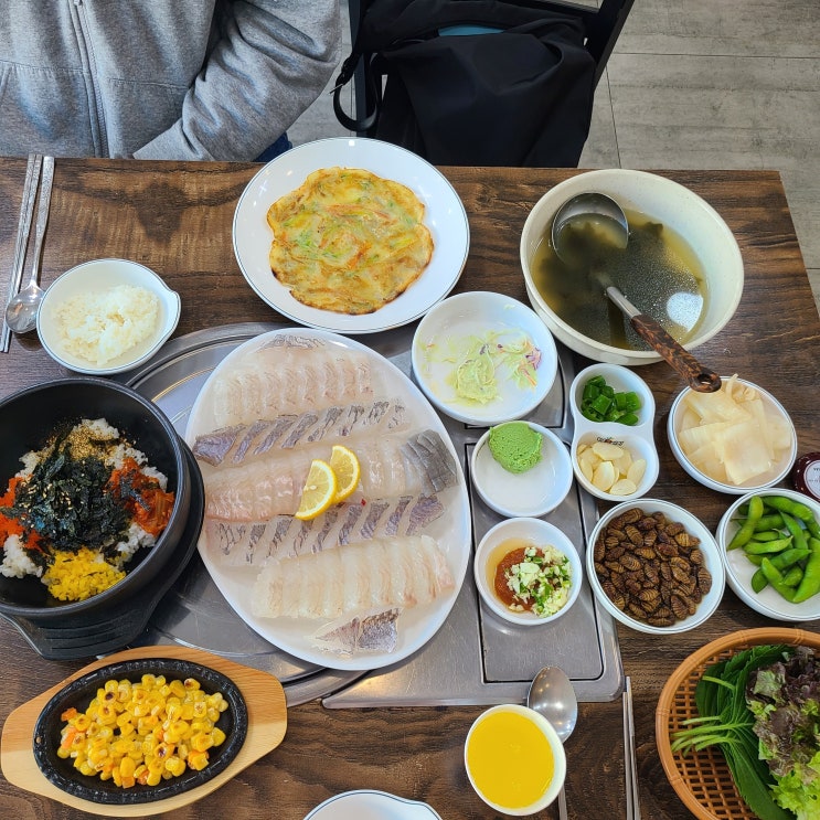  한상 가득 맛집 추천 산곡동횟집 사계절회활어직판장
