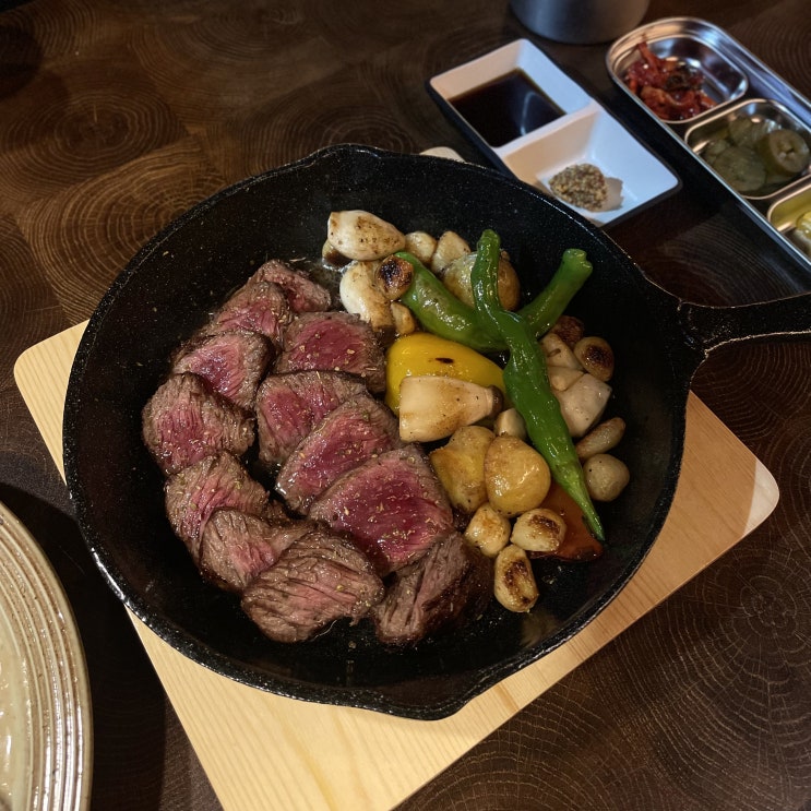  [부산대맛집] 스테이크 찐맛집 밥술집 ‘안심’