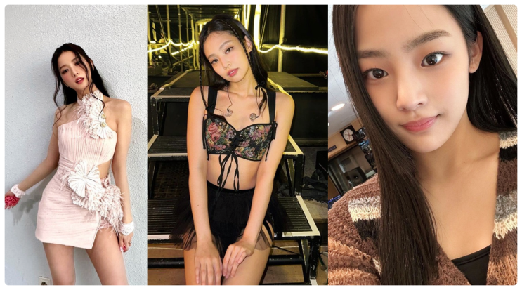 아이브 장원영 레드벨벳 조이 리즈 리사 다니엘 인스타 <b>코첼라</b> 꽃