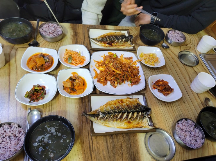 논현 점심 맛집 남도맛집 제육볶음, 고등어구이 점심 후기 내돈내산
