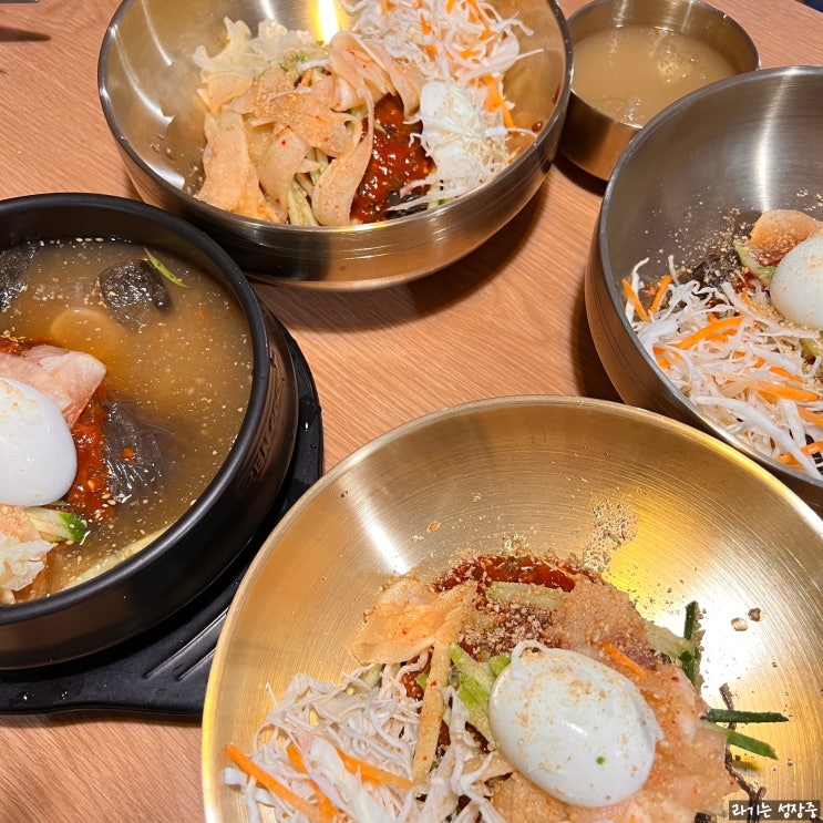  청주 용암동 맛집 천하장사냉면 고기랑 냉면 같이 먹어요