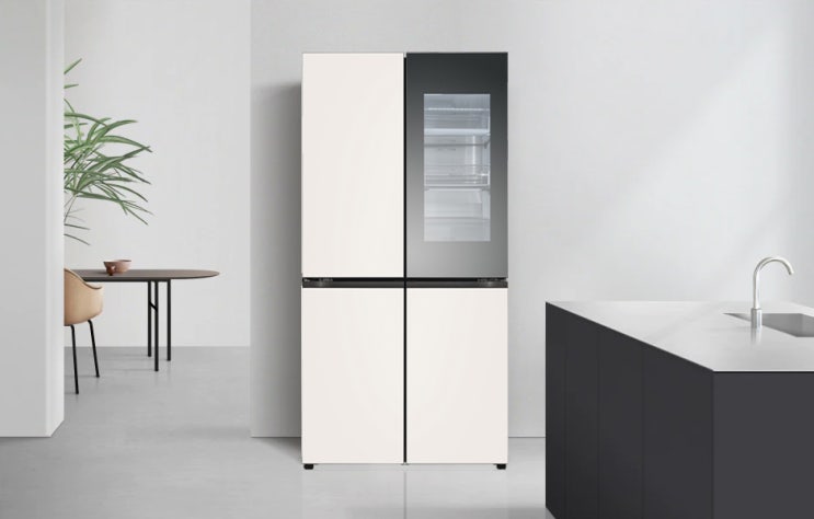  LG 냉장고 렌탈 노크온 더블매직스페이스 M873GBB551, M873GBB151 렌탈 첫 출시 기념 이벤트