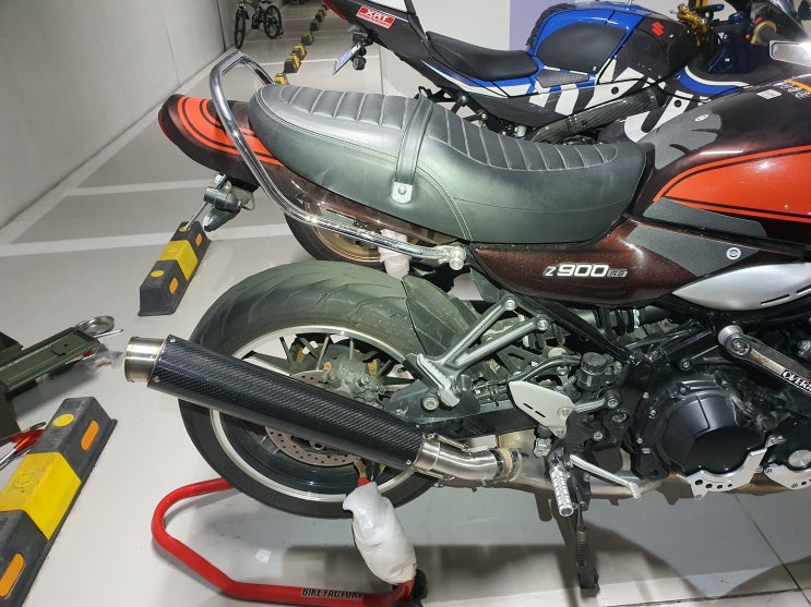  Z900RS 2019 - 짭K-Factory 머플러 변경 001
