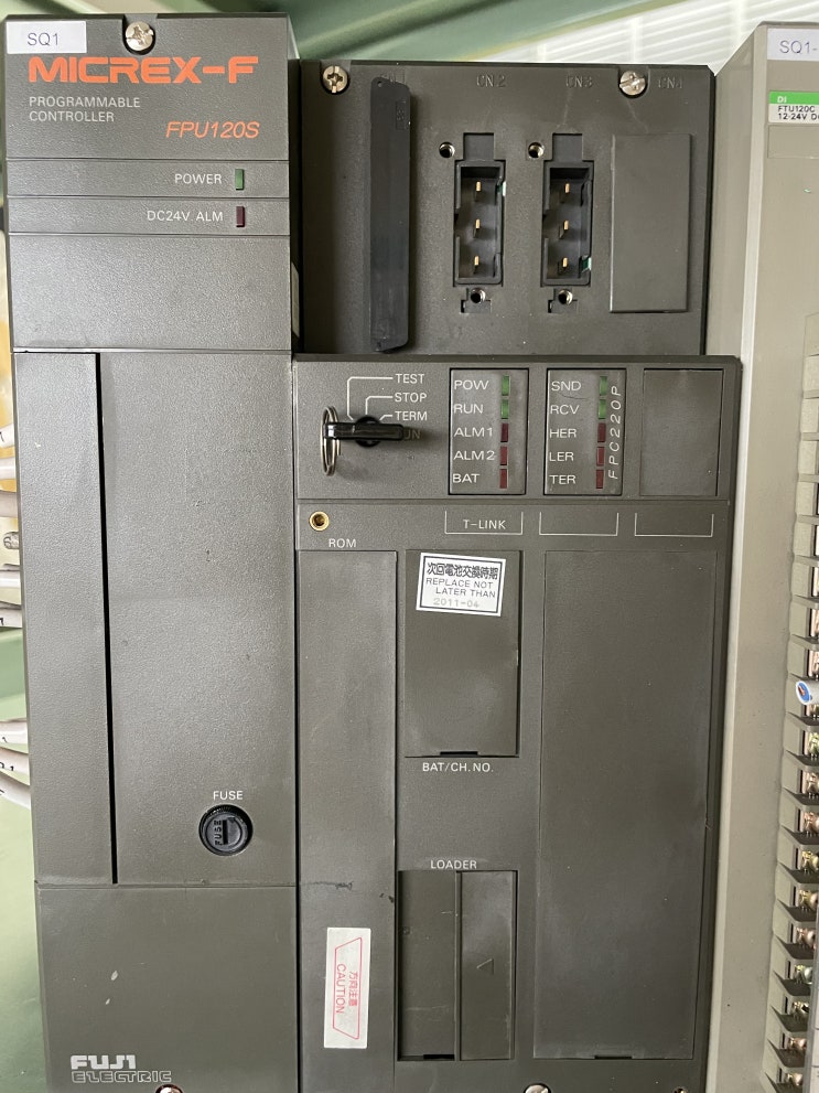 FPU120S　FUJI ELECTRIC　PLC　CPU UNIT