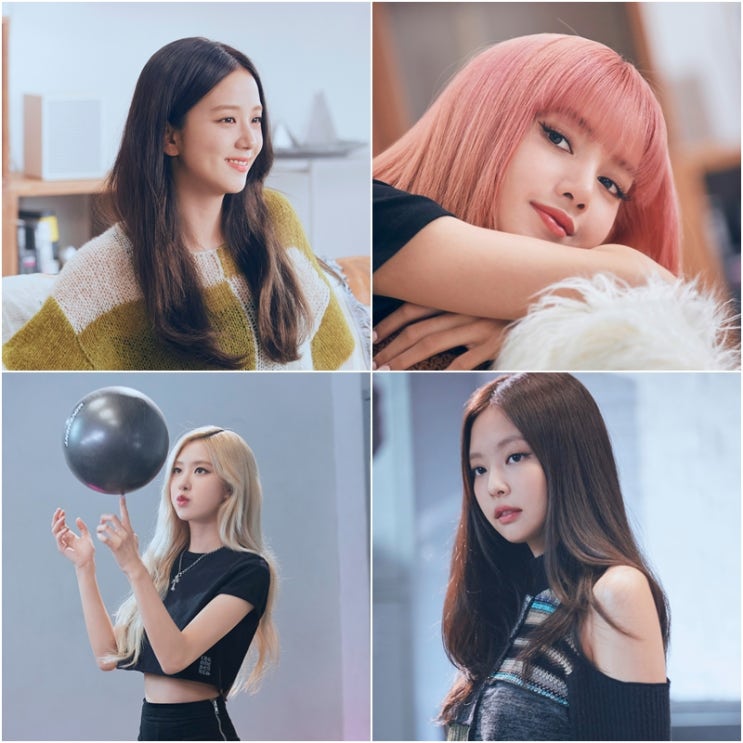  블랙핑크 더 게임 블랙핑크 화보