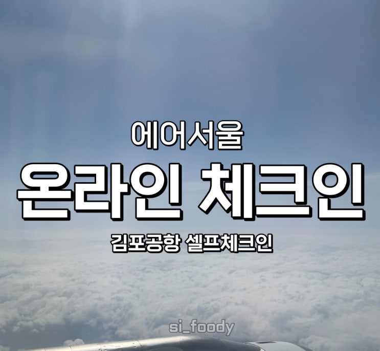에어서울 모바일 온라인 체크인 하는 방법 김포공항 국내선 셀프체크인 및 기내반입 금지 리스트