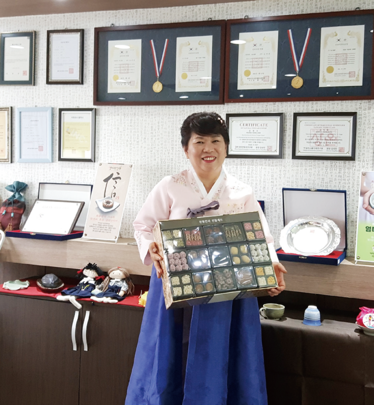 [식품분과] 대한민국 대한명인 제18-556호, 유과 분야 <b>김영숙</b>