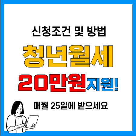 청년월세특별지원 신청방법 및 서류, 조건(소득, 무주택), 지급일