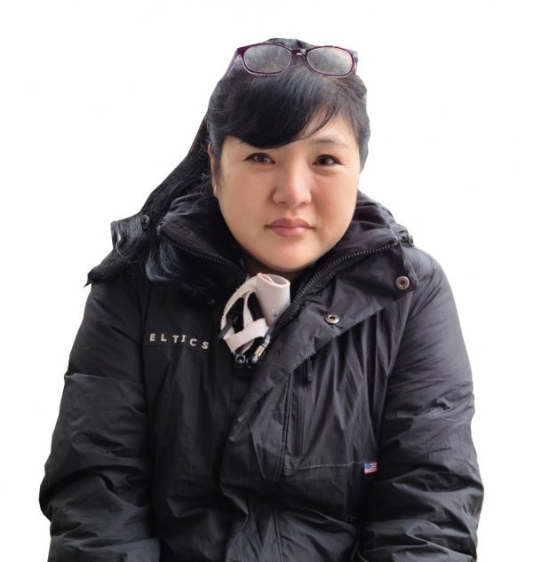 사회운동가가된 김사랑