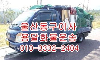  울산동구용달 방어진 주전 남목 정자 강동 양남 용달차.