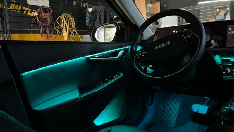 경기 광주 목동길 / 엠비언트 / 기아 / EV6