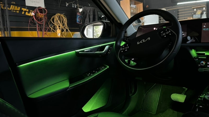 경기 광주 목동길 / 엠비언트 / 기아 / EV6