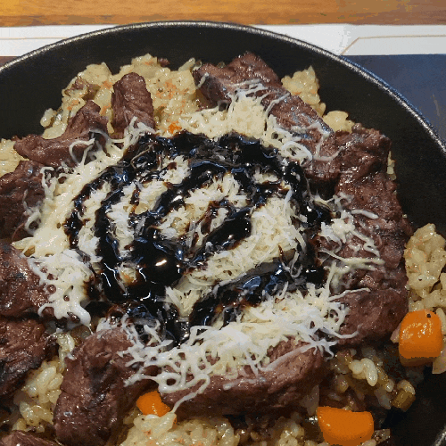 안양아이에스비즈타워 맛집 스테이크의 정석 덕천점 스테이크 필라프 안양아이에스비즈타워 맛집 스테이크의 정석 덕천점 스테이크 필라프