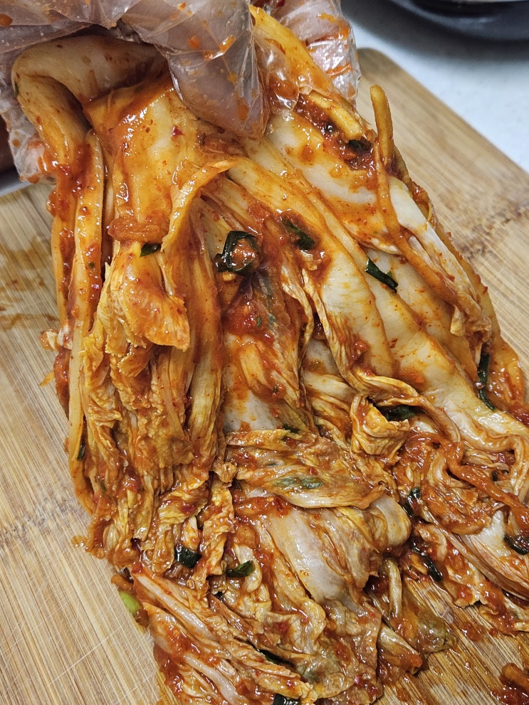  시원하게 맛있는 김치주문은 그리닷 포기김치
