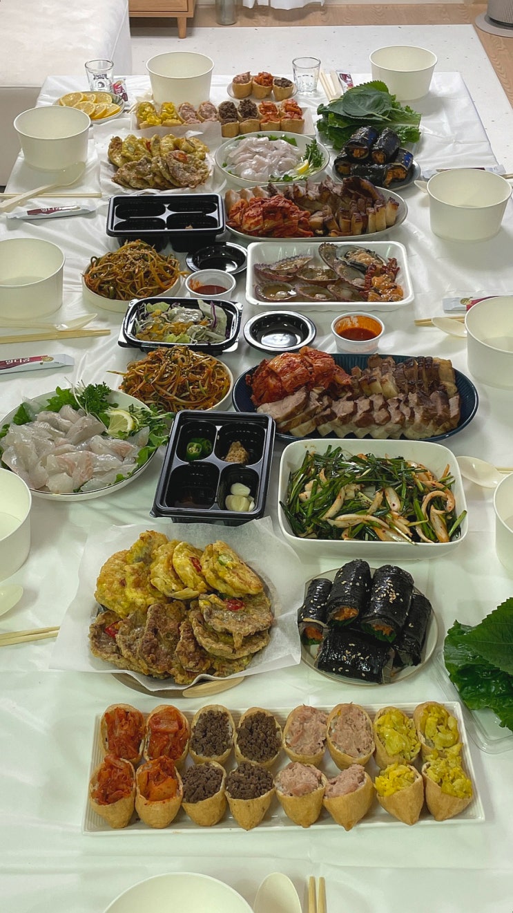  내조의 여왕 진찡의 신혼부부 집들이 9인상 메뉴를 소개합니다