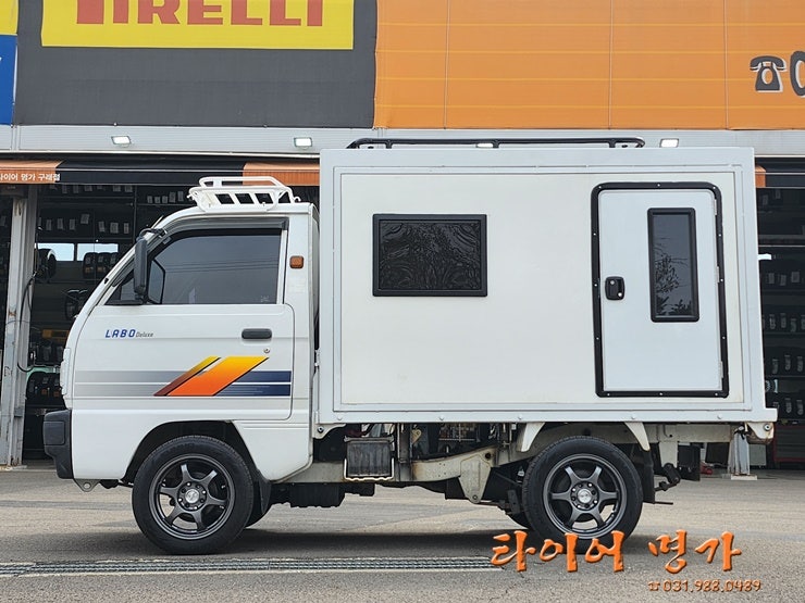 라보 캠핑카 타입C-Rs 스타일 14인치휠 30Mm 허브스페이스 장착 김포 구래동 타이어명가 : 네이버 블로그