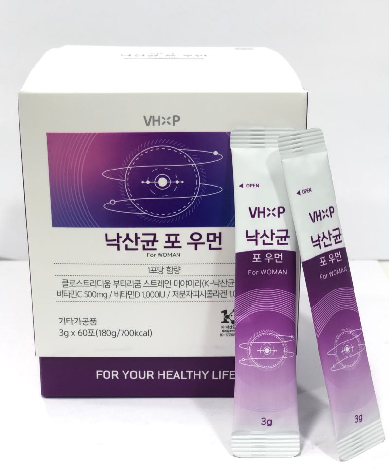 비타민하우스 낙산균 포 우먼 K낙산균 효능 이너뷰티 프로바이오틱스 추천