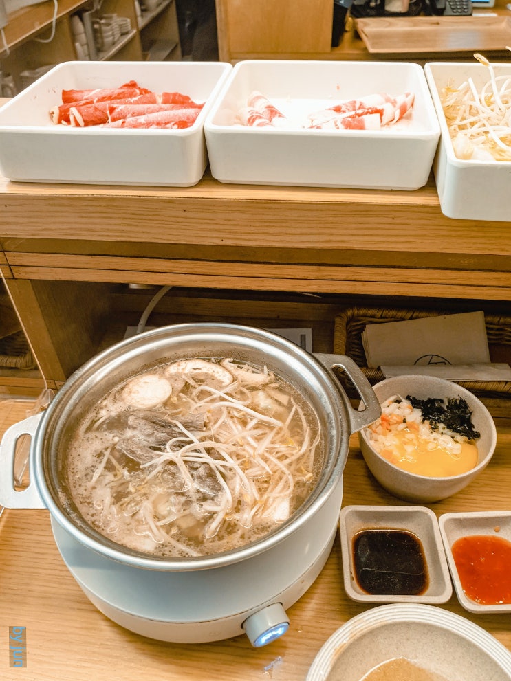  노량진역 샤브로 21 - 진정한 가성비 1인 샤브샤브 전문점