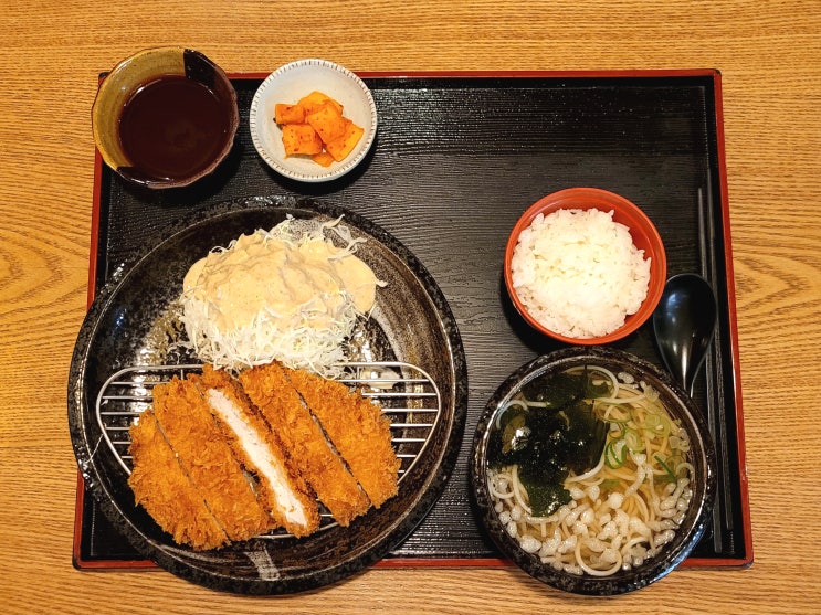  고터 맛집 타쿠미나가사키 고속터미널점 돈카츠 혼밥