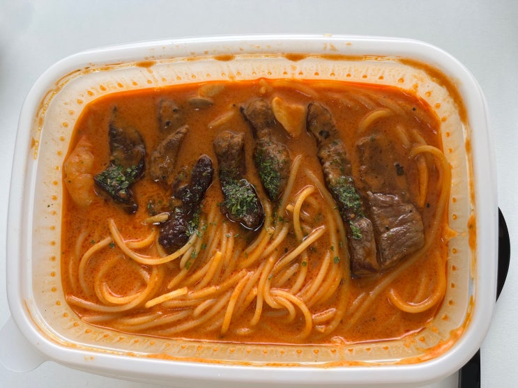  바로파스타 바로덮밥 : 로제파스타 스테이크 추가로 더 맛있게 즐기기