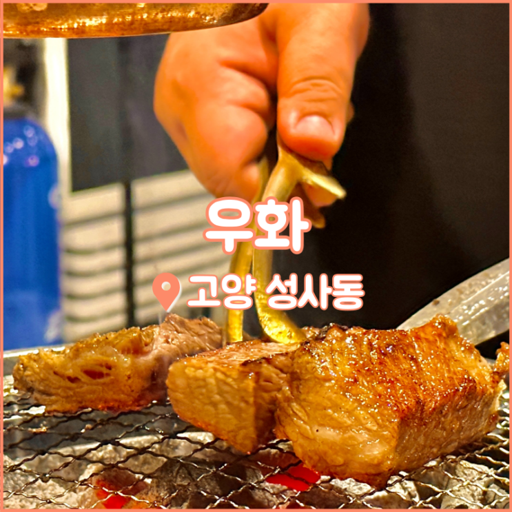  고양 이케아 맛집, 살살 녹는 우대갈비 성사동 소고기집 우화