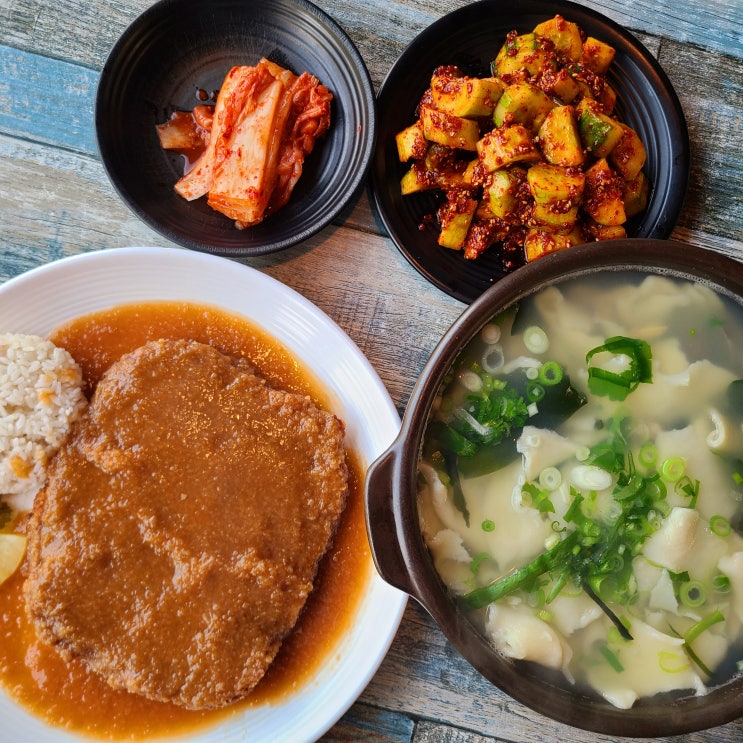  [순천 맛집] "송치마을" :: 백종원 3대 천왕에 나온 돈까스, 수제비 맛집, 순천만 국가 정원 맛집, 웨이팅 대기시간
