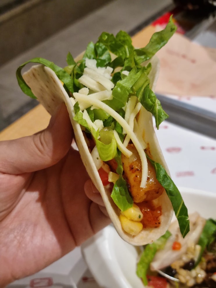  쿠차라 SFC점 - 부리또볼 타코맛집 다이어트 샐러드 캐주얼한 멕시칸 음식 추천