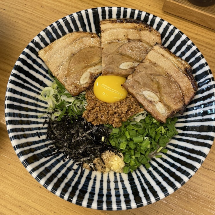  [분당] 멘야카오리 : 분당 정자동 마제소바 맛집