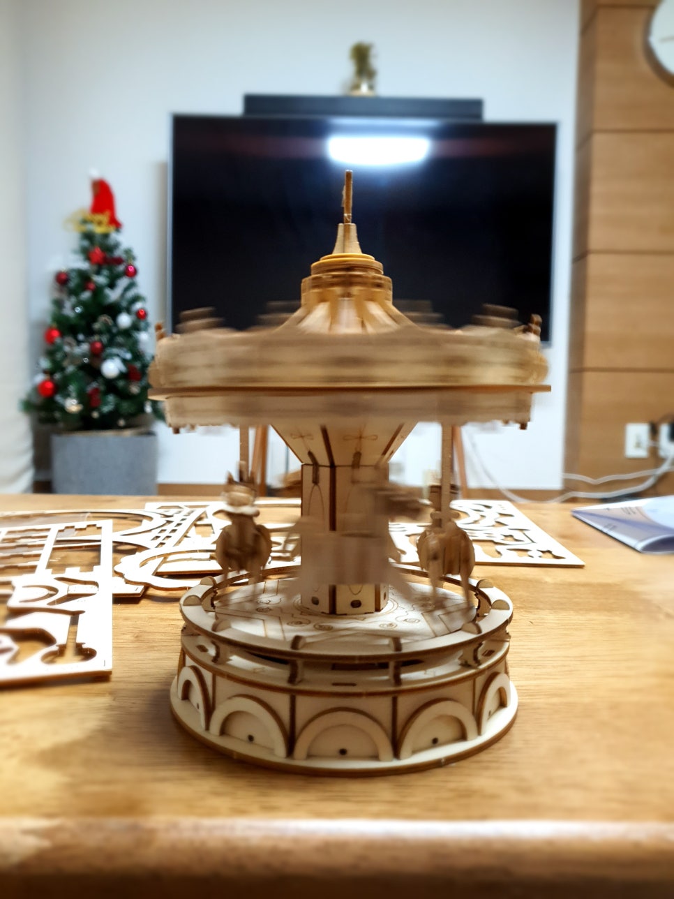 [DIY 우드 조립 취미생활]우드퍼즐 3D 나무 조립키트 diy오르골 조립 우드 입체퍼즐 만들기 관련 사진