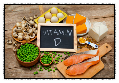 비타민D 결핍, 부족 현상, 효능 그리고 일일 권장량 과 부작용
