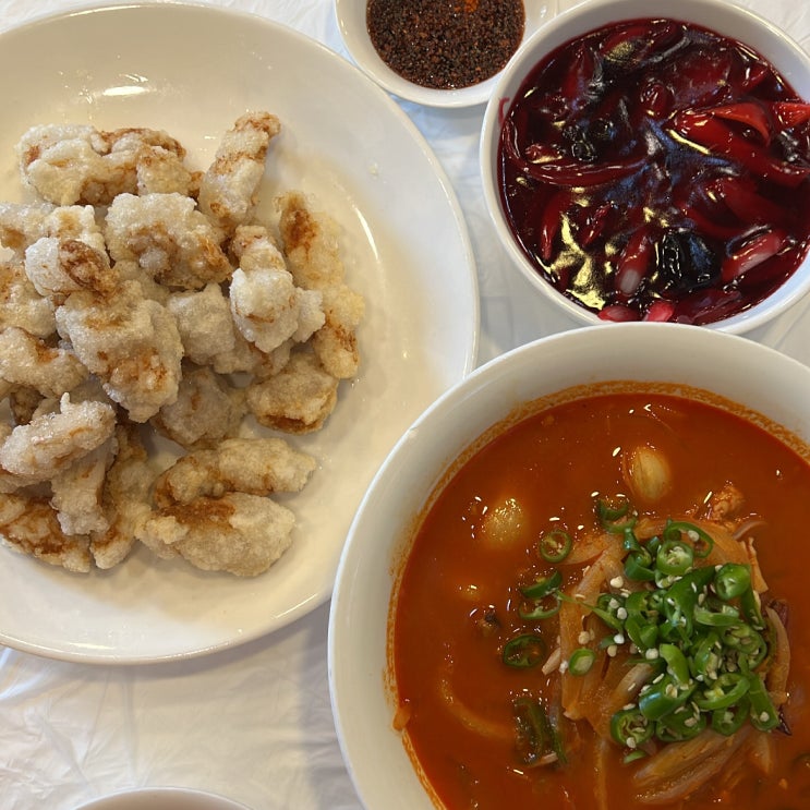 [경주보문단지맛집] 해장으로 먹기 좋았던 "순두부짬뽕 동궁" 방문후기!!