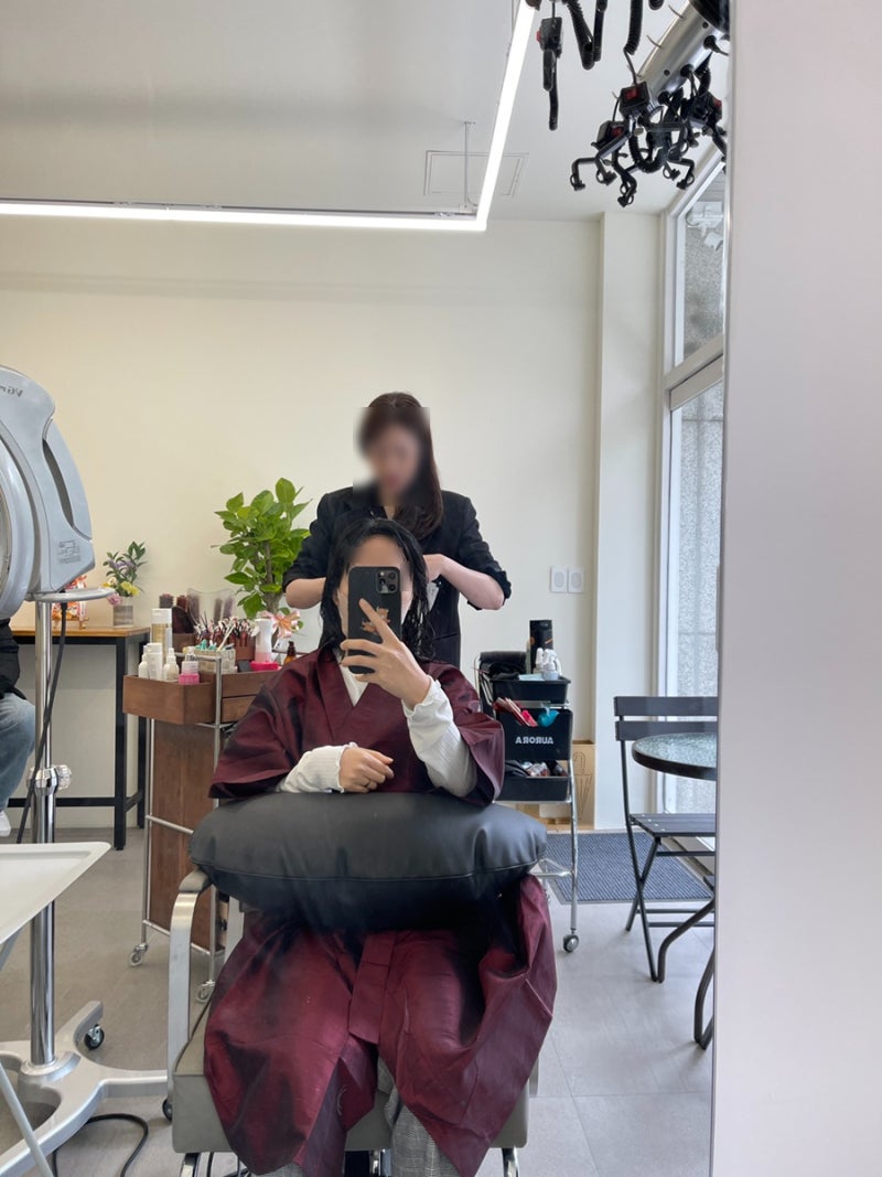 우디쌤초록모자염색 | TikTok, image size:800x1067