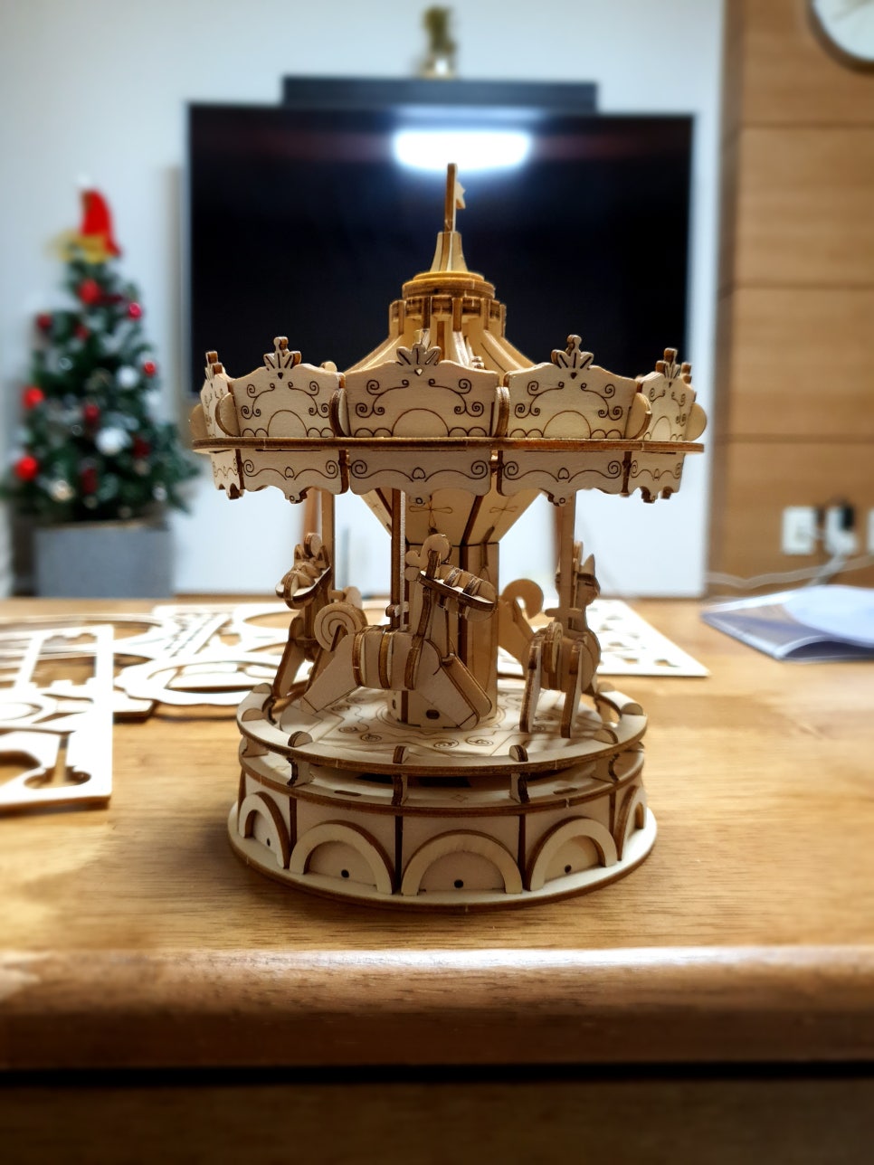 [DIY 우드 조립 취미생활]우드퍼즐 3D 나무 조립키트 diy오르골 조립 우드 입체퍼즐 만들기