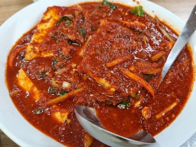  대전역 중구 맛집, 광천식당 두부두루치기 칼국수
