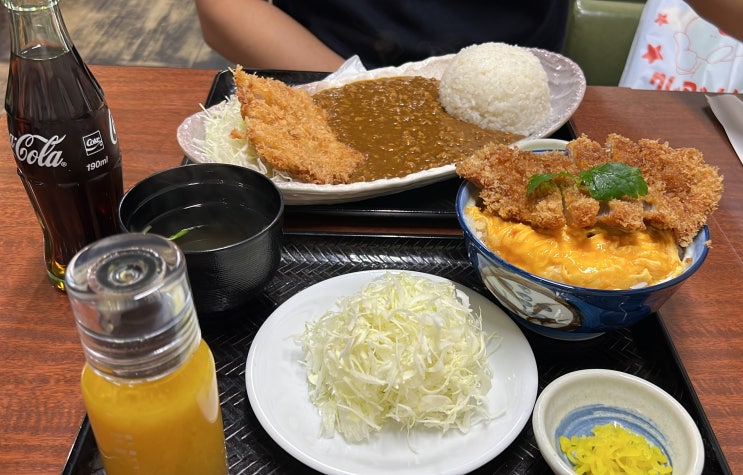  후쿠오카 가츠동 맛집 [돈카츠 와카바 별관] 가서 웨이팅없이 바로 먹자!
