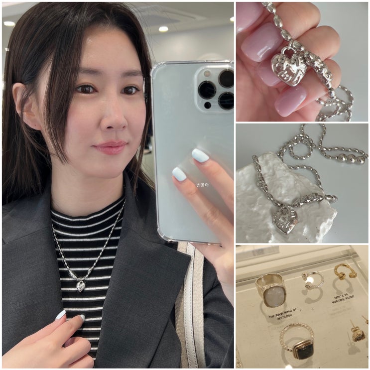  압구정 아몬즈랩 주얼리 브랜드 플래그십 스토어 쇼룸 쇼핑(팝업이벤트)