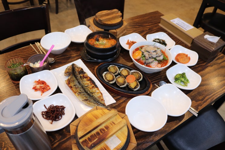  산방산 맛집 전복요리 고등어회 포식 사계전복 & 미영이네