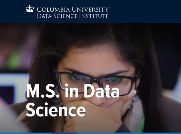  [미국 명문 대학원]컬럼비아 대학교 데이터 사이언스 대학원(Columbia University M.S. in Data Science)